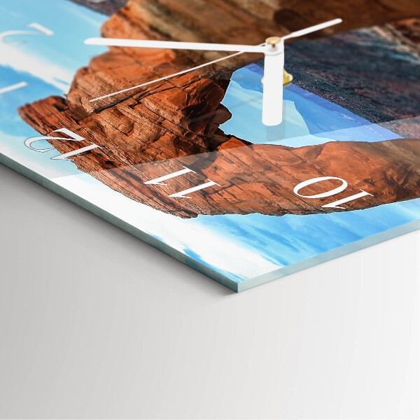 Szögletes fali üvegóra Grand Canyon