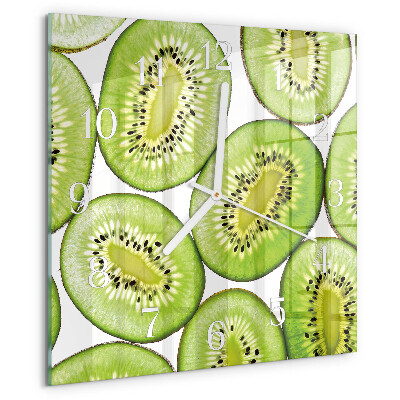 Szögletes fali üvegóra Kiwi