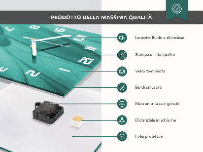 Szögletes üvegóra Százszorszép