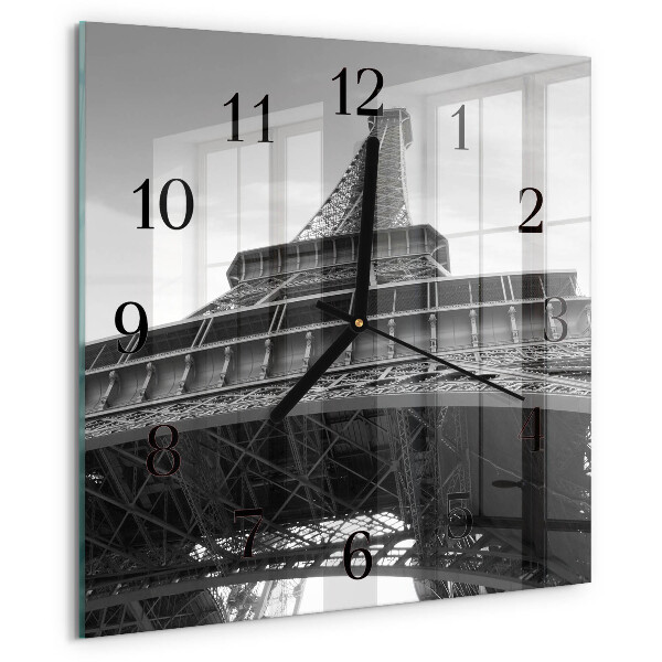 Szögletes üvegóra Eiffel-torony Párizs
