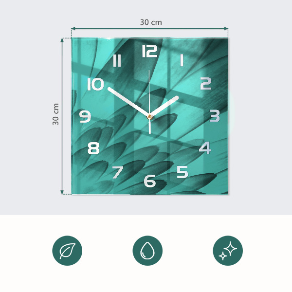 Szögletes üvegóra Kozmosz virágok