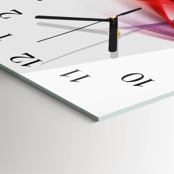 Szögletes üvegóra Absztrakció