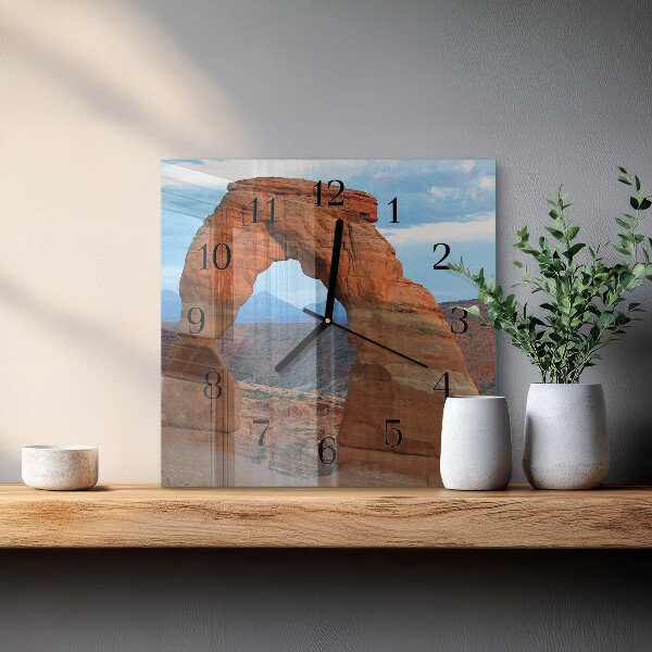 Szögletes üvegóra Grand Canyon