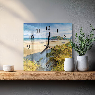 Szögletes üvegóra Strand