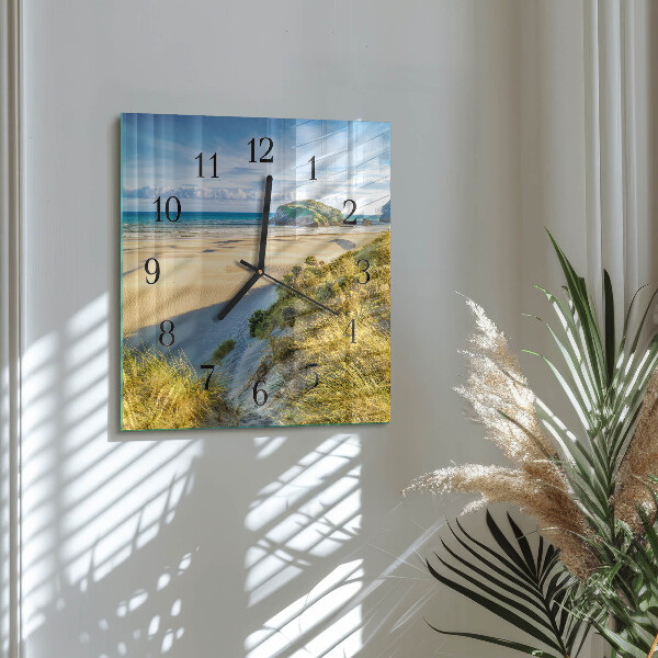 Szögletes üvegóra Strand