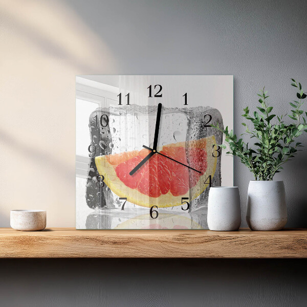 Szögletes üvegóra Grapefruit fagylalt