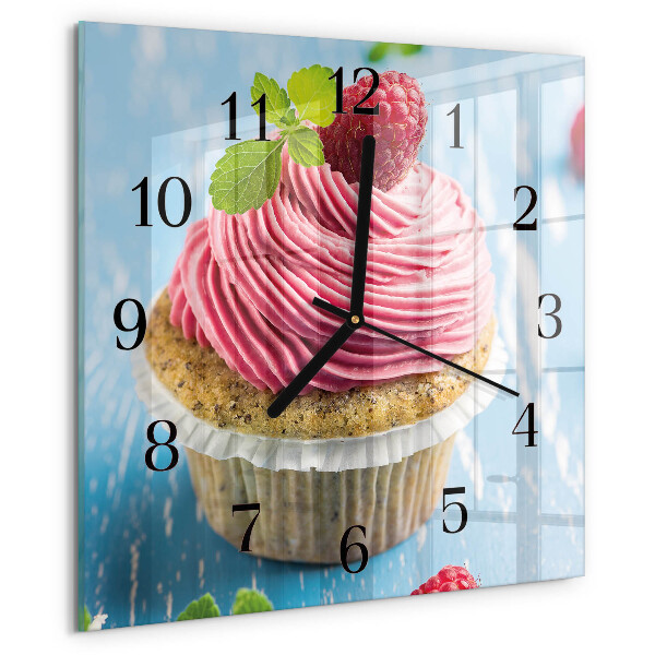 Szögletes üvegóra Málnás muffin