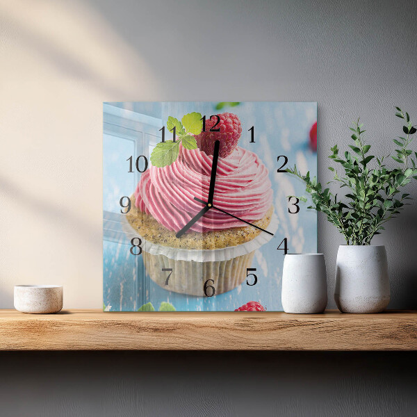 Szögletes üvegóra Málnás muffin