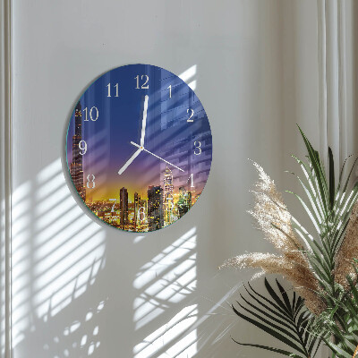 Kerek fali üvegóra Horizon Dubai