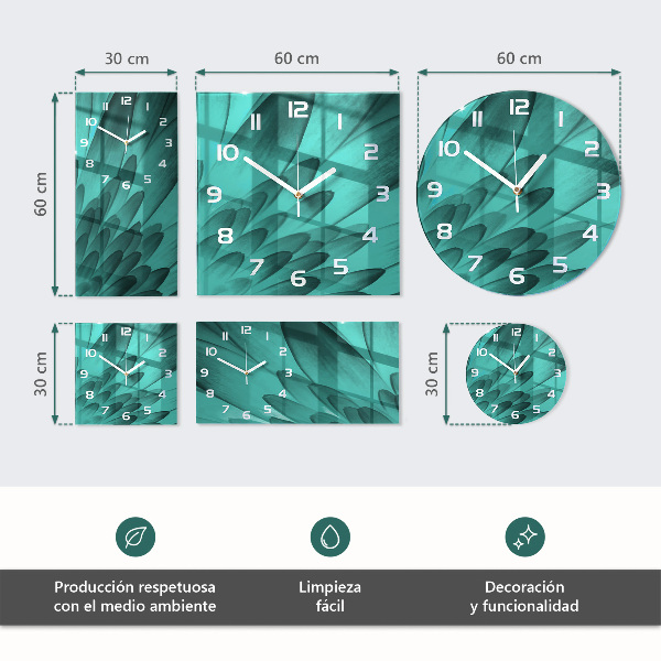 Kerek fali üvegóra Kávébabok