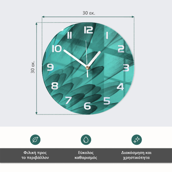 Kerek fali üvegóra Chili paprika