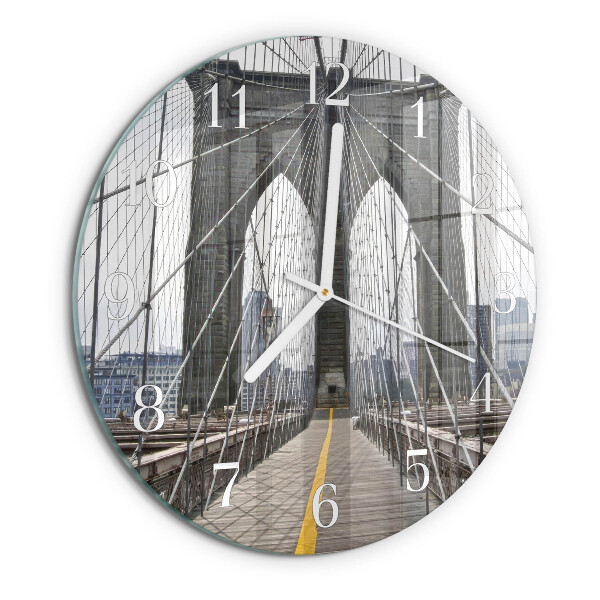 Kerek fali üvegóra Brooklyn híd