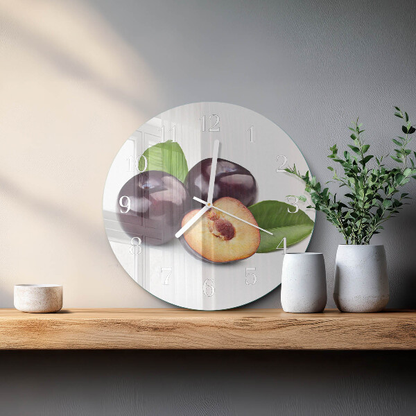 Kerek fali üvegóra szilva
