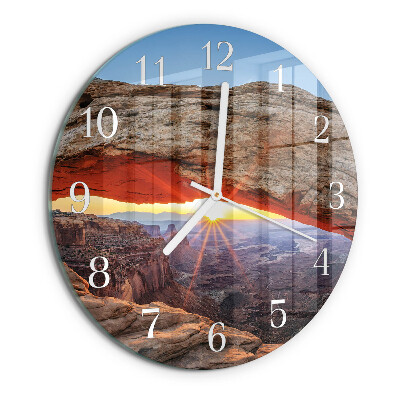 Kerek fali üvegóra Grand Canyon