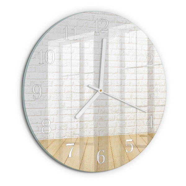 Kerek fali üvegóra Tégla