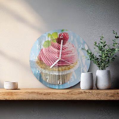Kerek fali üvegóra Málnás muffin