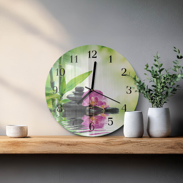 Kerek üvegóra Gyógyfürdő Orchidea