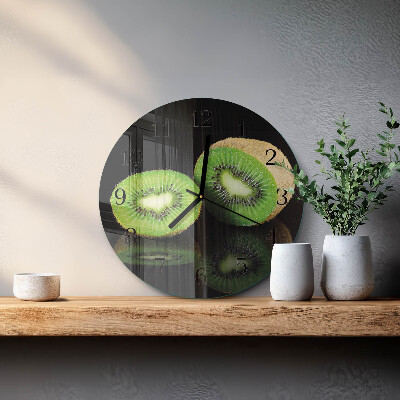 Kerek üvegóra Kiwi