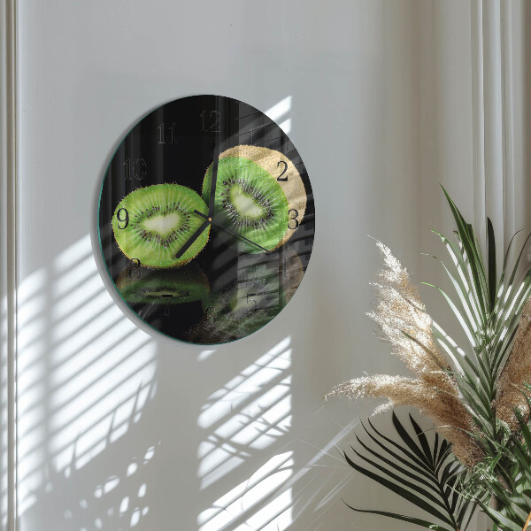Kerek üvegóra Kiwi