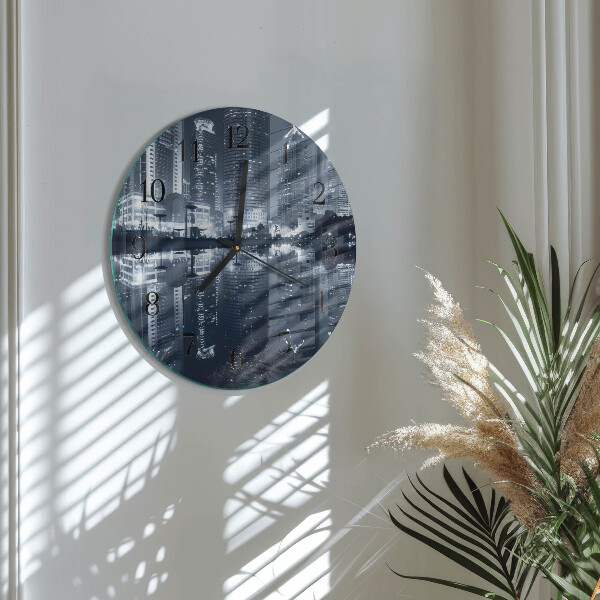 Kerek üvegóra Horizont