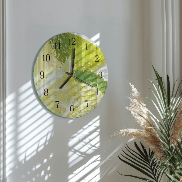 Kerek üvegóra Mészvíz