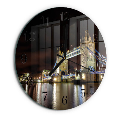 Kerek üvegóra Londoni híd