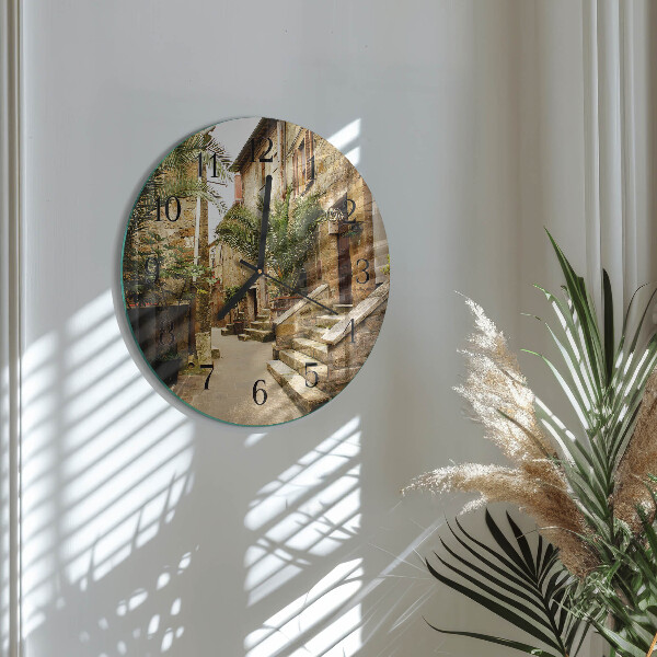 Kerek üvegóra Avenue Palms