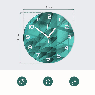 Kerek üvegóra Horizont