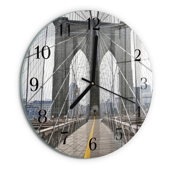 Kerek üvegóra Brooklyn híd