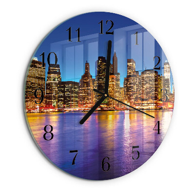 Kerek üvegóra Horizont
