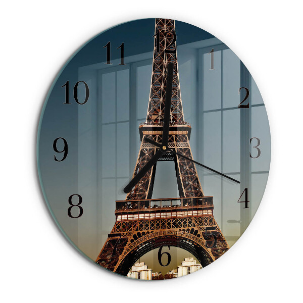 Kerek üvegóra Eiffel-torony