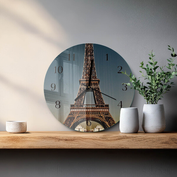 Kerek üvegóra Eiffel-torony