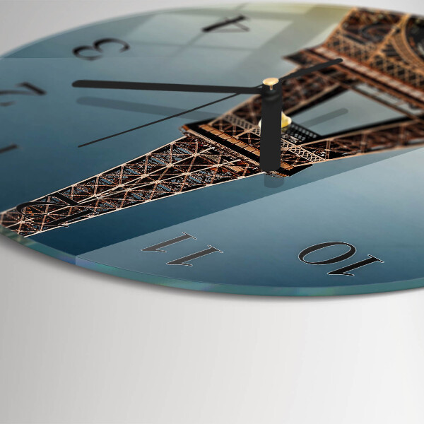 Kerek üvegóra Eiffel-torony