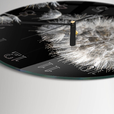 Kerek üvegóra Pitypang