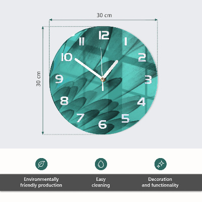 Kerek üvegóra Szantorini