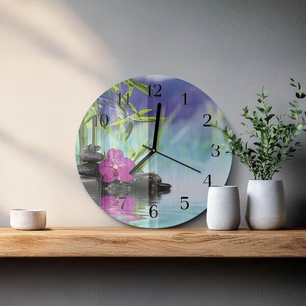 Kerek üvegóra Gyógyfürdő Orchidea