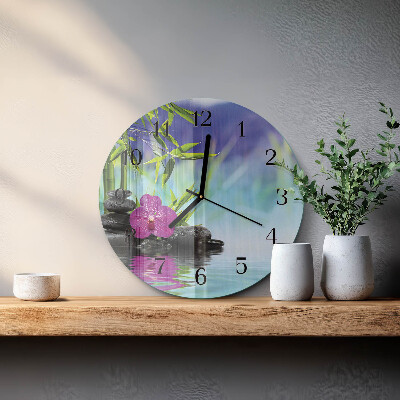 Kerek üvegóra Gyógyfürdő Orchidea