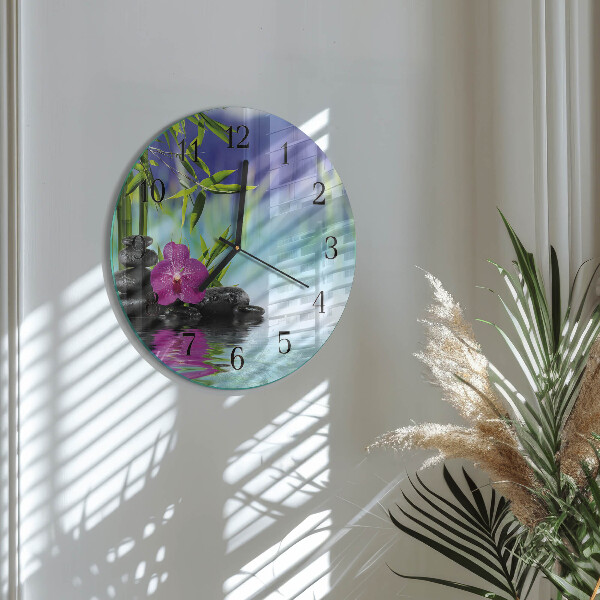 Kerek üvegóra Gyógyfürdő Orchidea