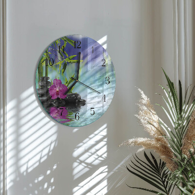 Kerek üvegóra Gyógyfürdő Orchidea