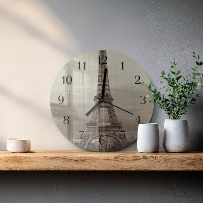 Kerek üvegóra Eiffel-torony