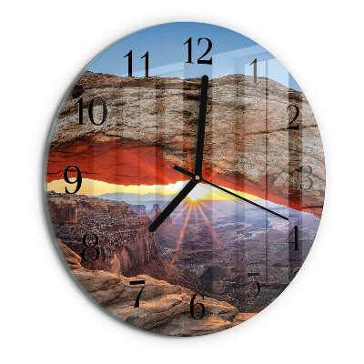 Kerek üvegóra Grand Canyon