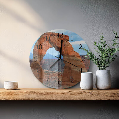 Kerek üvegóra Grand Canyon
