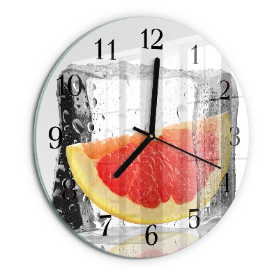 Kerek üvegóra Grapefruit fagylalt