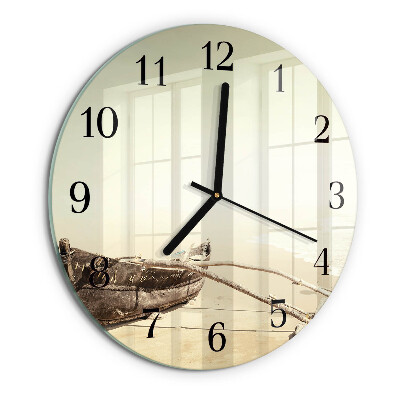 Kerek üvegóra Łódź
