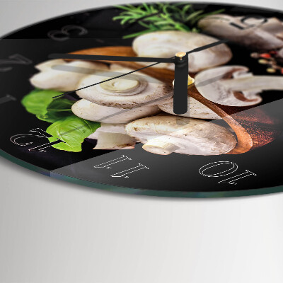 Kerek üvegóra Gombák