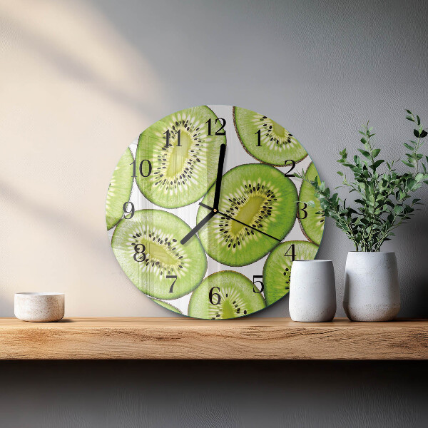Kerek üvegóra Kiwi