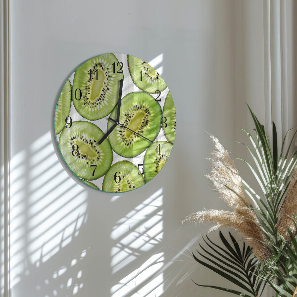 Kerek üvegóra Kiwi