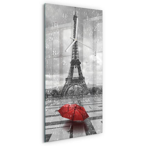 Téglalap alakú üvegóra Eiffel-torony