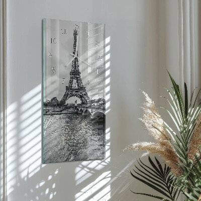 Téglalap alakú üvegóra Kilátás az Eiffel-toronyra