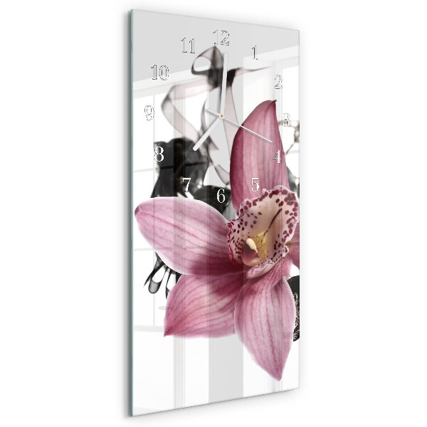Téglalap alakú üvegóra Orchidea